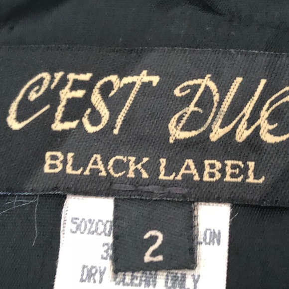 Little Black Lace Dress by C'EST DUO BLACK LABEL - Picture 4 of 4